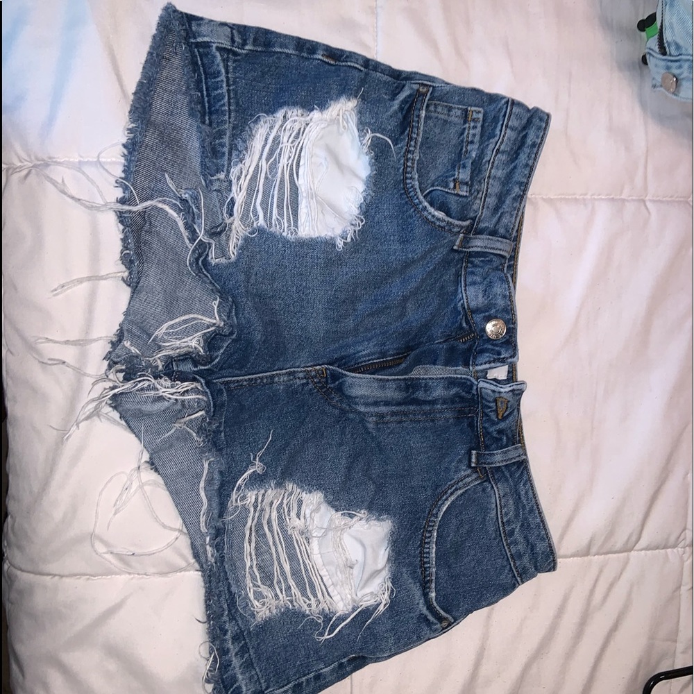 Forever 21 ripped denim jeans